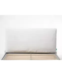 Testiera matrimoniale in tessuto "soffy"panna 160 cm Popolare